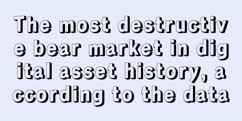 The most destructive bear market in digital asset history, according to the data