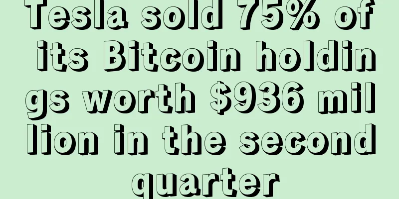 Tesla sold 75% of its Bitcoin holdings worth $936 million in the second quarter