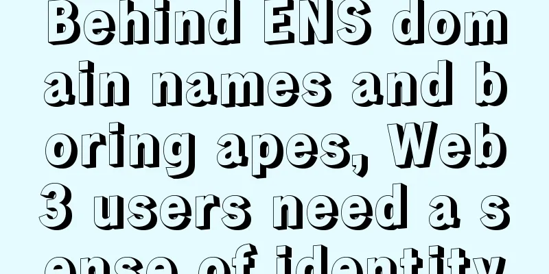 Behind ENS domain names and boring apes, Web3 users need a sense of identity