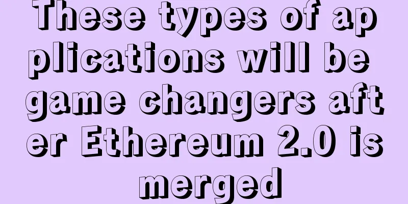 These types of applications will be game changers after Ethereum 2.0 is merged