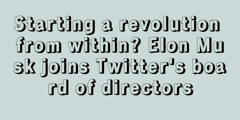 Starting a revolution from within? Elon Musk joins Twitter's board of directors