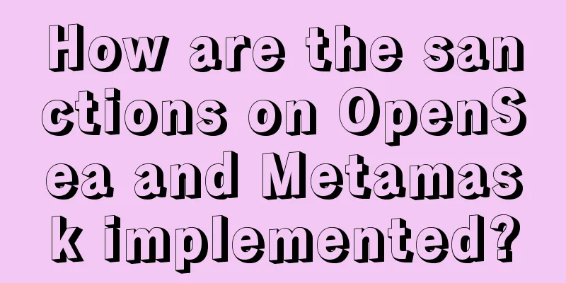 How are the sanctions on OpenSea and Metamask implemented?
