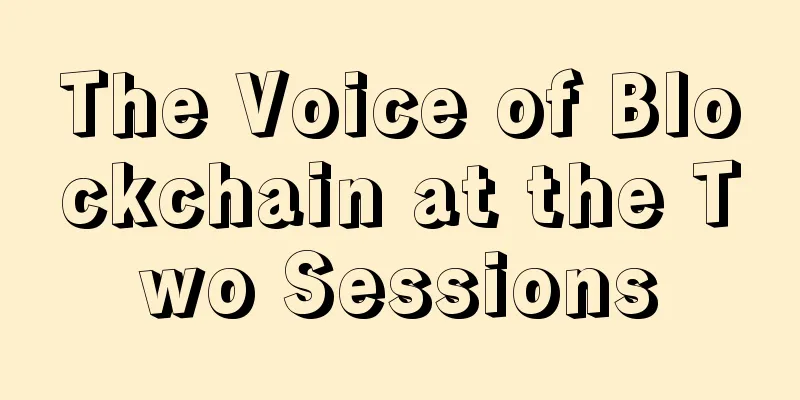 The Voice of Blockchain at the Two Sessions