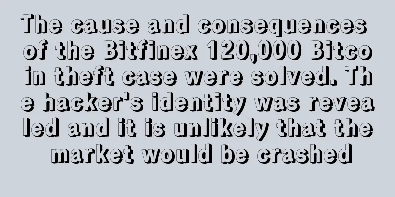 The cause and consequences of the Bitfinex 120,000 Bitcoin theft case were solved. The hacker's identity was revealed and it is unlikely that the market would be crashed