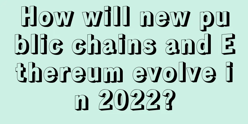 How will new public chains and Ethereum evolve in 2022?