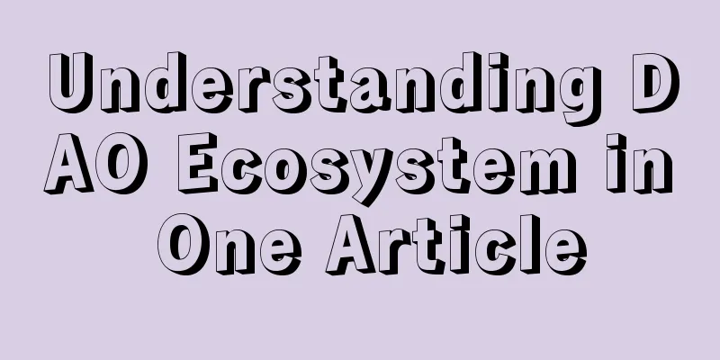Understanding DAO Ecosystem in One Article