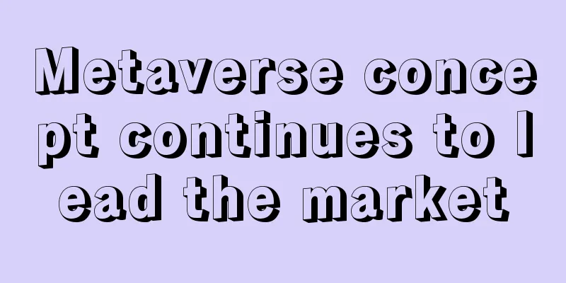 Metaverse concept continues to lead the market