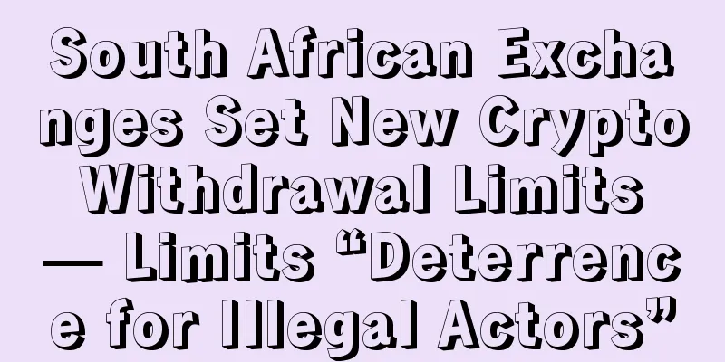 South African Exchanges Set New Crypto Withdrawal Limits — Limits “Deterrence for Illegal Actors”