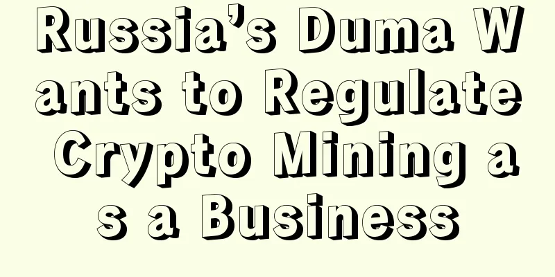 Russia’s Duma Wants to Regulate Crypto Mining as a Business