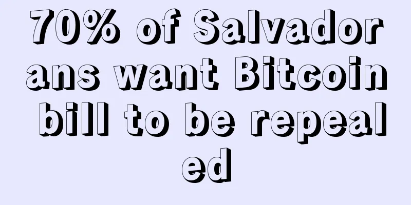 70% of Salvadorans want Bitcoin bill to be repealed