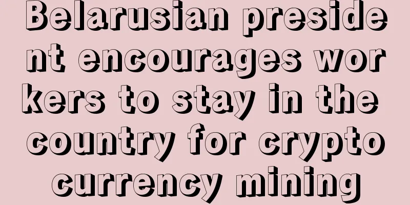 Belarusian president encourages workers to stay in the country for cryptocurrency mining