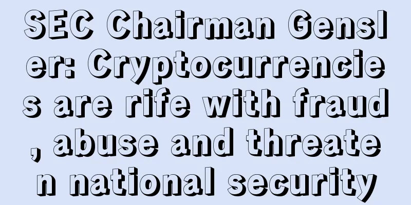 SEC Chairman Gensler: Cryptocurrencies are rife with fraud, abuse and threaten national security