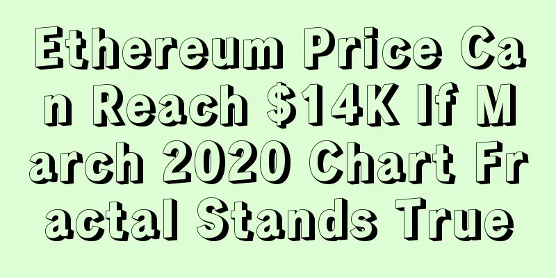 Ethereum Price Can Reach $14K If March 2020 Chart Fractal Stands True