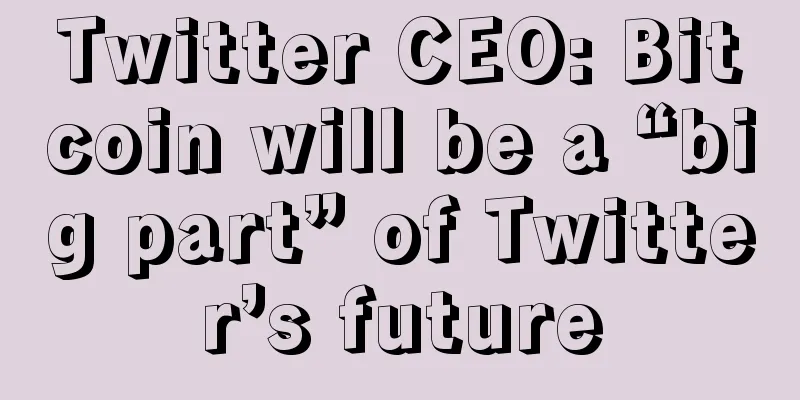 Twitter CEO: Bitcoin will be a “big part” of Twitter’s future