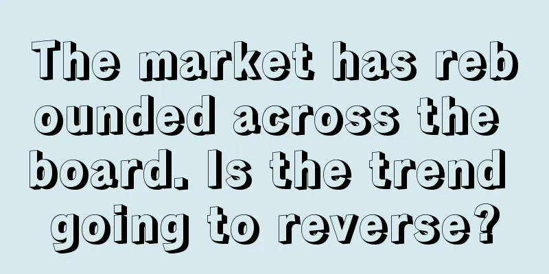 The market has rebounded across the board. Is the trend going to reverse?