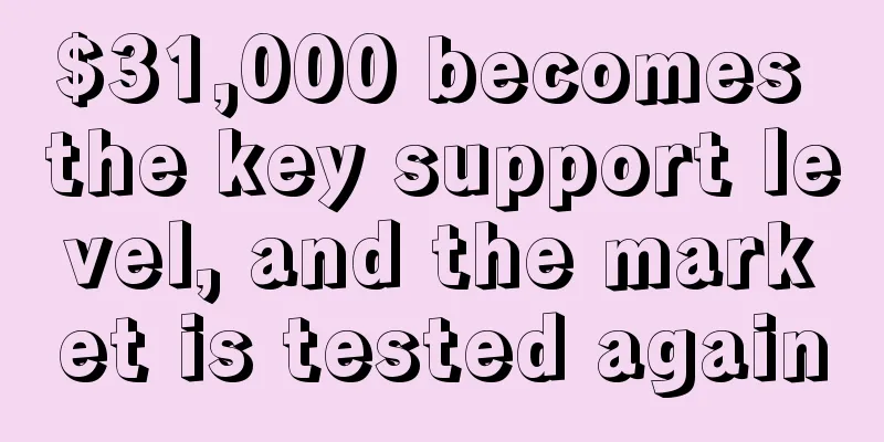 $31,000 becomes the key support level, and the market is tested again