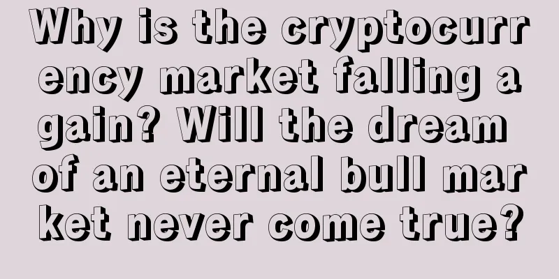 Why is the cryptocurrency market falling again? Will the dream of an eternal bull market never come true?