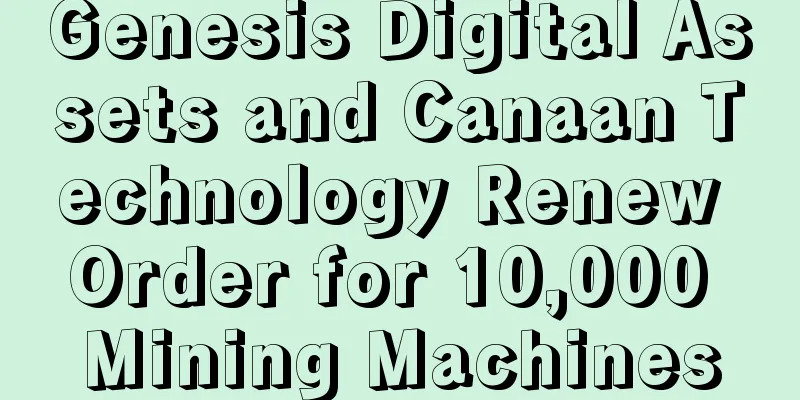 Genesis Digital Assets and Canaan Technology Renew Order for 10,000 Mining Machines