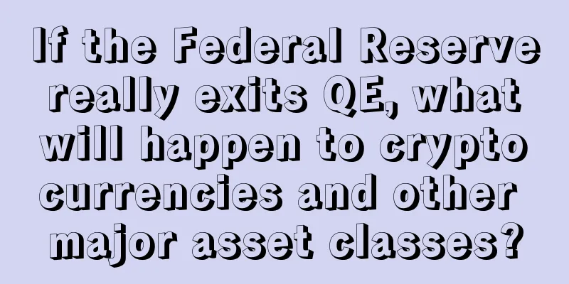 If the Federal Reserve really exits QE, what will happen to cryptocurrencies and other major asset classes?