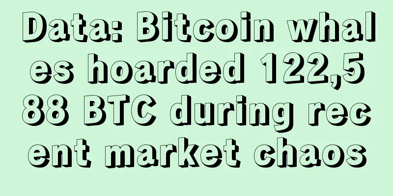 Data: Bitcoin whales hoarded 122,588 BTC during recent market chaos