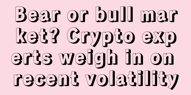 Bear or bull market? Crypto experts weigh in on recent volatility