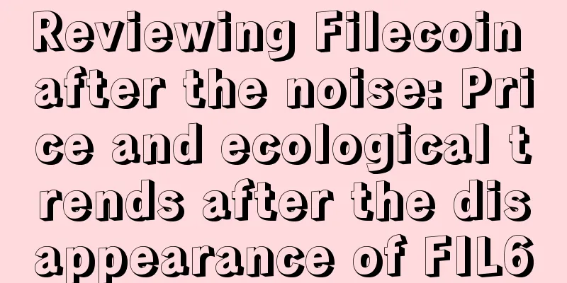Reviewing Filecoin after the noise: Price and ecological trends after the disappearance of FIL6