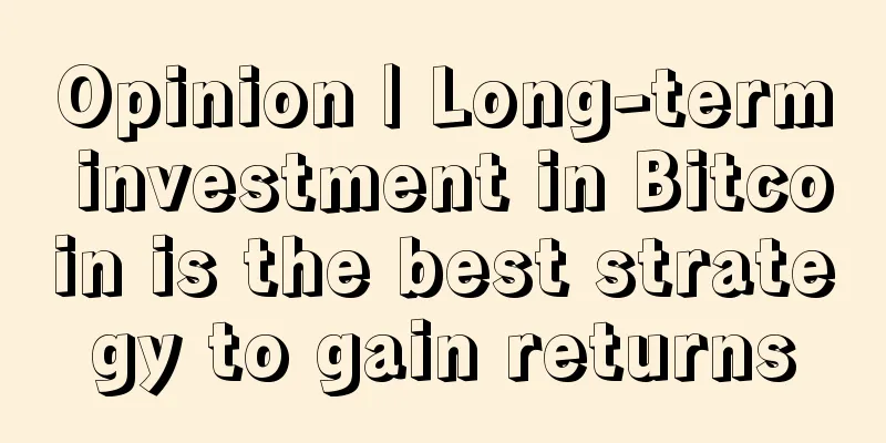 Opinion | Long-term investment in Bitcoin is the best strategy to gain returns