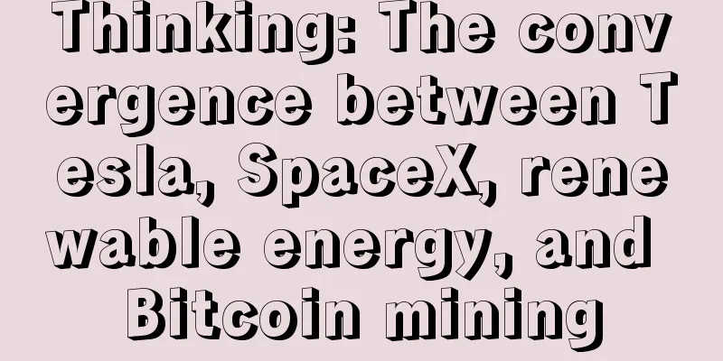 Thinking: The convergence between Tesla, SpaceX, renewable energy, and Bitcoin mining