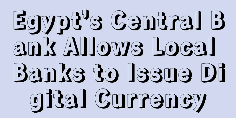 Egypt’s Central Bank Allows Local Banks to Issue Digital Currency