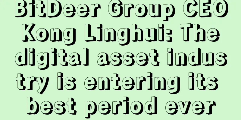 BitDeer Group CEO Kong Linghui: The digital asset industry is entering its best period ever