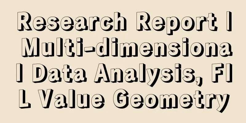 Research Report | Multi-dimensional Data Analysis, FIL Value Geometry