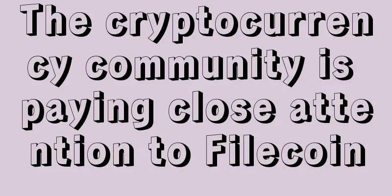 The cryptocurrency community is paying close attention to Filecoin