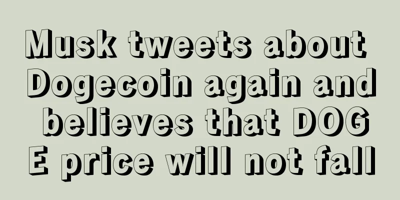 Musk tweets about Dogecoin again and believes that DOGE price will not fall