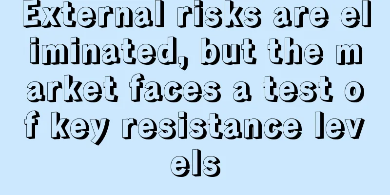 External risks are eliminated, but the market faces a test of key resistance levels