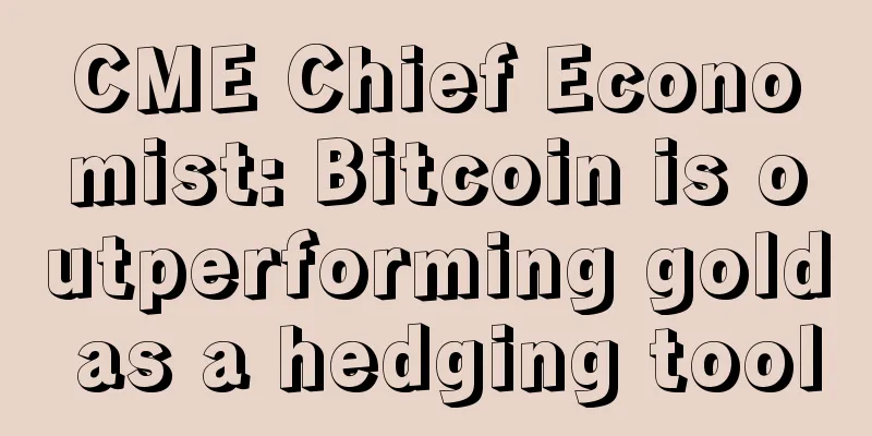CME Chief Economist: Bitcoin is outperforming gold as a hedging tool