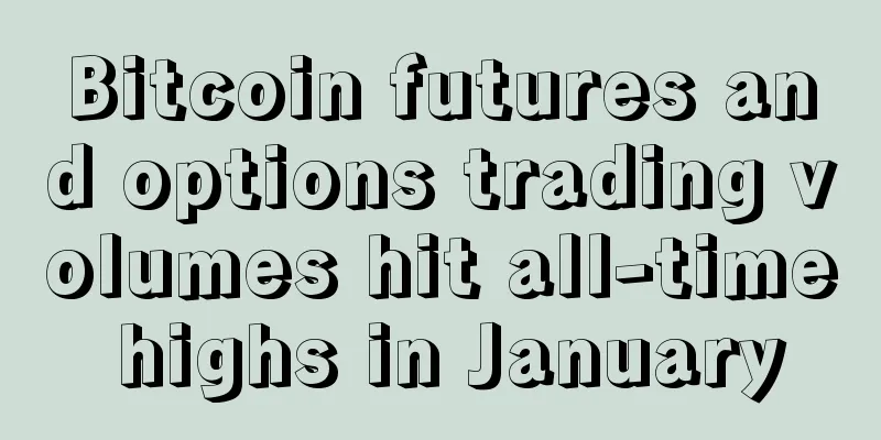 Bitcoin futures and options trading volumes hit all-time highs in January