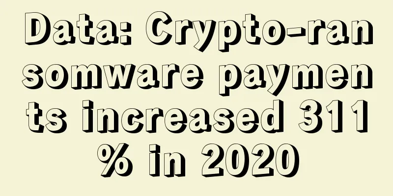 Data: Crypto-ransomware payments increased 311% in 2020
