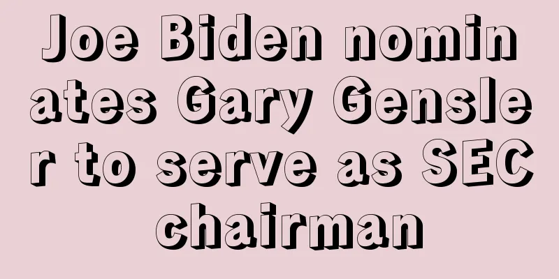Joe Biden nominates Gary Gensler to serve as SEC chairman