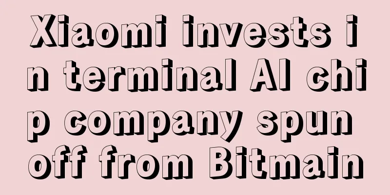 Xiaomi invests in terminal AI chip company spun off from Bitmain