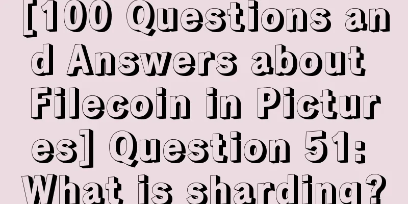 [100 Questions and Answers about Filecoin in Pictures] Question 51: What is sharding?