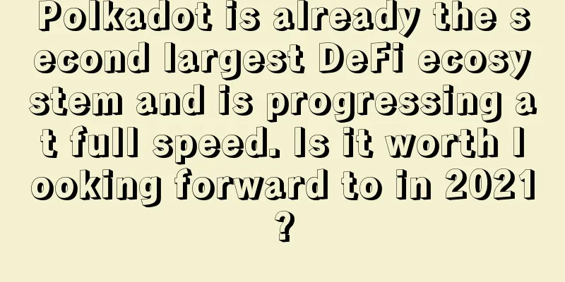 Polkadot is already the second largest DeFi ecosystem and is progressing at full speed. Is it worth looking forward to in 2021?
