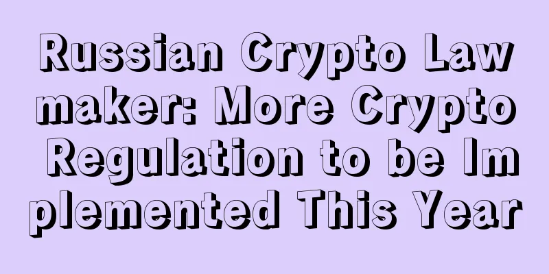 Russian Crypto Lawmaker: More Crypto Regulation to be Implemented This Year