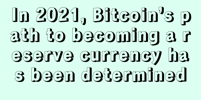 In 2021, Bitcoin’s path to becoming a reserve currency has been determined