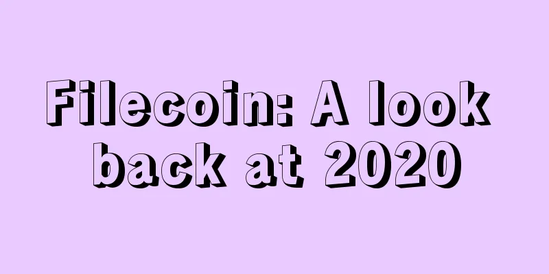 Filecoin: A look back at 2020