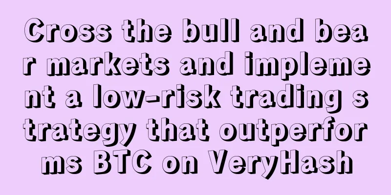 Cross the bull and bear markets and implement a low-risk trading strategy that outperforms BTC on VeryHash