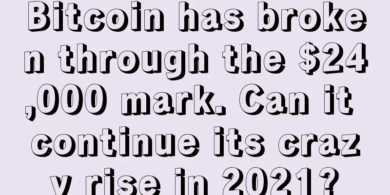 Bitcoin has broken through the $24,000 mark. Can it continue its crazy rise in 2021?