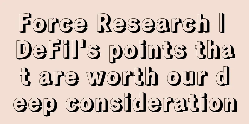 Force Research | DeFil's points that are worth our deep consideration