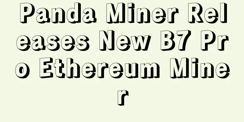 Panda Miner Releases New B7 Pro Ethereum Miner