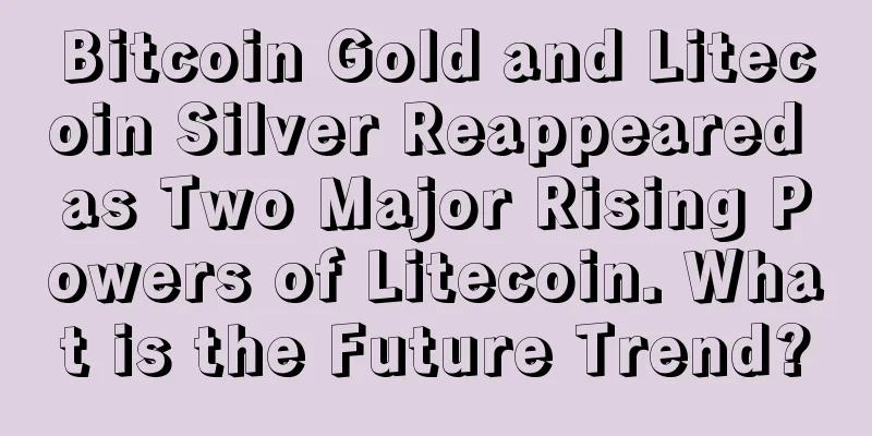Bitcoin Gold and Litecoin Silver Reappeared as Two Major Rising Powers of Litecoin. What is the Future Trend?