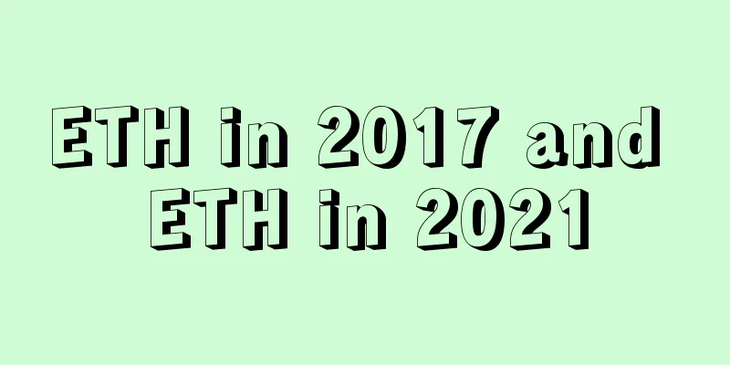 ETH in 2017 and ETH in 2021